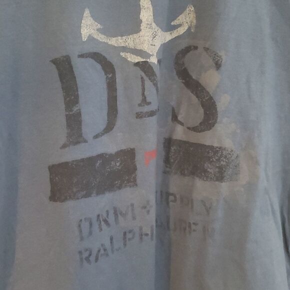 𝅺Ralph Lauren Denim And Supply Mens new tee shirt medium fit - Picture 3 of 4